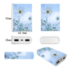 Plastic Power Bank - 2020 newest full real 5000mAh small size Power Bank LWS-8021